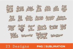 23 Retro Text State Sublimation Product Image 1