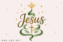 Jesus PNG,Coquette Jesus Christmas Png,Baby Jesus Png Product Image 1
