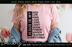 Jesus Faith Christian Quote SVG Cut Files Bible Cross SVG Product Image 6