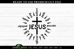 Christian SVG | Jesus Faith Hope Believe Word Design