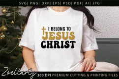 JESUS SVG Christian Quote SVG Faith Cross Hope Bible Verse Product Image 4