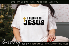 JESUS SVG Christian Quote SVG Faith Cross Hope Bible Verse Product Image 1