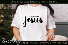 JESUS SVG Christian Quote SVG Faith Cross Hope Bible Verse Product Image 1