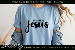 JESUS SVG Christian Quote SVG Faith Cross Hope Bible Verse Product Image 5