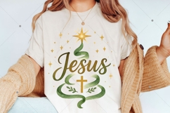 Jesus PNG,Coquette Jesus Christmas Png,Baby Jesus Png Product Image 4