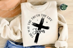 Jesus The Way The Truth SVG Design Product Image 3