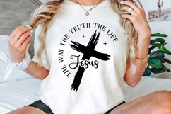 Jesus The Way The Truth SVG Design Product Image 2