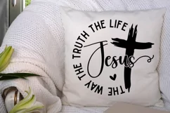 Jesus the way the truth the life SVG,Believe in Yourself SVG Product Image 3