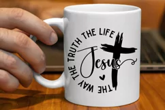 Jesus the way the truth the life SVG,Believe in Yourself SVG Product Image 2