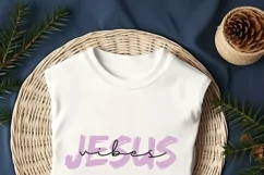 Jesus Vibes SVG, Christian SVG, God SVG, Inspirational SVG Product Image 3