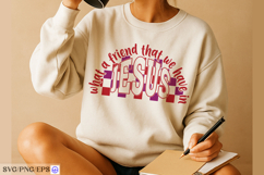 What a Friend We Have in Jesus SVG PNG Christian Hymn Quote Product Image 4