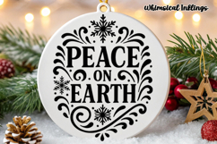 Jesus Is The Reason Ornaments SVG&#039;s-4 Designs Product Image 3