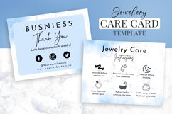 Editable Jewelry Care Instructions Canva Template Product Image 2