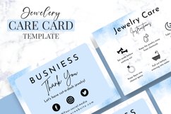 Editable Jewelry Care Instructions Canva Template Product Image 3