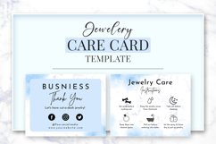 Editable Jewelry Care Instructions Canva Template Product Image 6