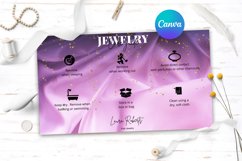 Jewelry Display Cards Template Product Image 1