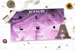 Jewelry Display Cards Template Product Image 6