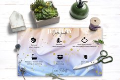 Digital Download Jewelry Care Card, Canva Template Product Image 10