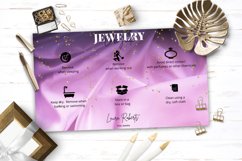 Jewelry Display Cards Template Product Image 8
