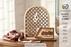 3D Jewelry Stands Bundle Laser Cut. Jewelry Organizer SVG Product Image 2