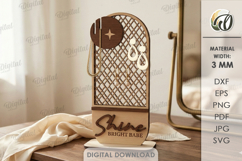 3D Jewelry Stands Bundle Laser Cut. Jewelry Organizer SVG Product Image 6