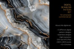 Marble Crystal Quartz 3 Seamless Patterns Product Image 3