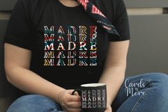 Madre, 6 colour designs, PNG, Stack, T-shirt, mug, sublimati Product Image 3
