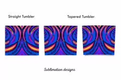 Tie Dye tumbler,abstract tumbler,20oz skinny tumbler Product Image 3