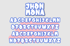 Jhon Mona a Playful Display Font Product Image 7