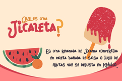 Jicalete font Product Image 2