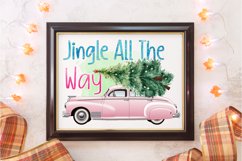 Jingle all the way Sublimation PNG Product Image 3