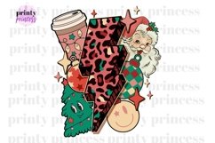 Christmas Sublimation PNG - Retro Holiday png Product Image 1