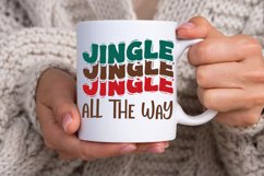 Jingle All The Way SVG ,Christmas SVG Design Product Image 3