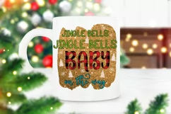 Jingle Bells Baby on the Way I Christmas Pregnancy Ornament Sublimation