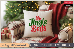 Jingle Bells SVG | Christmas SVG | Holiday SVG | Xmas SVG Product Image 4