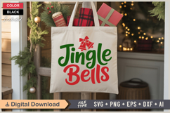 Jingle Bells SVG | Christmas SVG | Holiday SVG | Xmas SVG Product Image 5