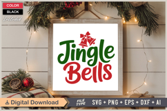 Jingle Bells SVG | Christmas SVG | Holiday SVG | Xmas SVG Product Image 6