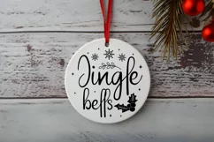 Jingle bells SVG, Festive Holiday SVG, Christmas SVG Product Image 2