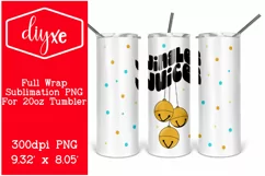 Jingle Juice| Christmas Tumbler| Christmas PNG Product Image 1