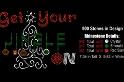 Christmas Rhinestone Template Get Your Jingle On Product Image 2