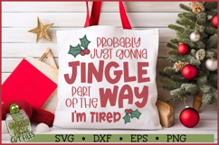 Jingle Part of the Way Christmas SVG File Product Image 2