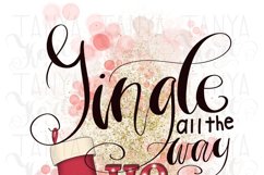 Jingle All The Way Sublimation File Product Image 2
