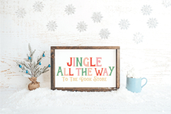 Jingle All The Way to the Book Store SVG Product Image 4