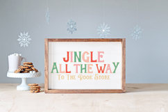 Jingle All The Way to the Book Store SVG Product Image 3