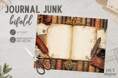 Vintage Writer Junk Journal antique books ephemera Product Image 1