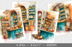 Letter paper junk journal backgrounds Product Image 1