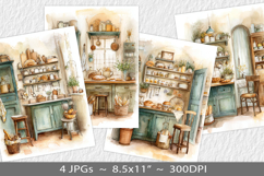 Letter paper junk journal backgrounds Product Image 1