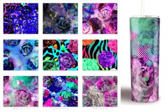 Floral Tumbler Sublimation Bundle. Abstract Retro Roses 20oz Product Image 6