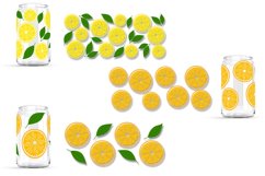 Can glass wrap svg| Libbey glass wrap bundle| citrus fruits Product Image 3