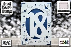 Birthday card | Card Insert | Birthday | SVG | 18-90 Product Image 18
